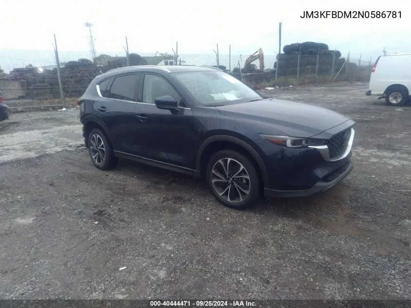 JM3KFBDM2N0586781 2022 Mazda Cx-5 2.5 S Premium