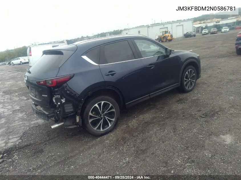 JM3KFBDM2N0586781 2022 Mazda Cx-5 2.5 S Premium