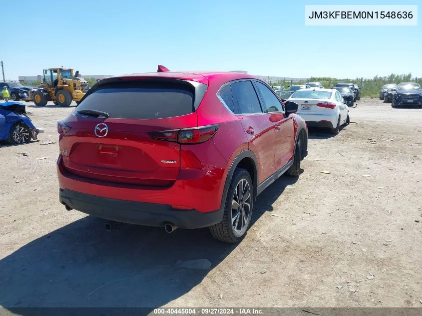 JM3KFBEM0N1548636 2022 Mazda Cx-5 2.5 S Premium Plus