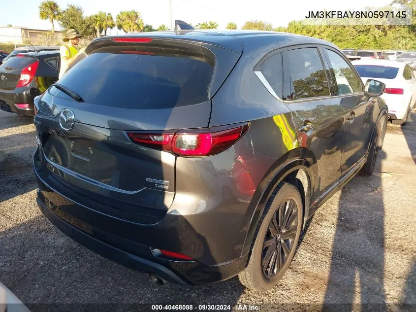 JM3KFBAY8N0597145 2022 Mazda Cx-5 2.5 Turbo