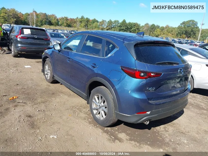 JM3KFBCM8N0589475 2022 Mazda Cx-5 Preferred