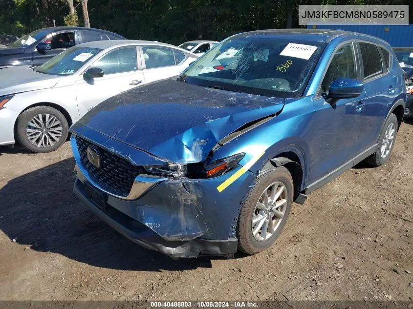 JM3KFBCM8N0589475 2022 Mazda Cx-5 Preferred