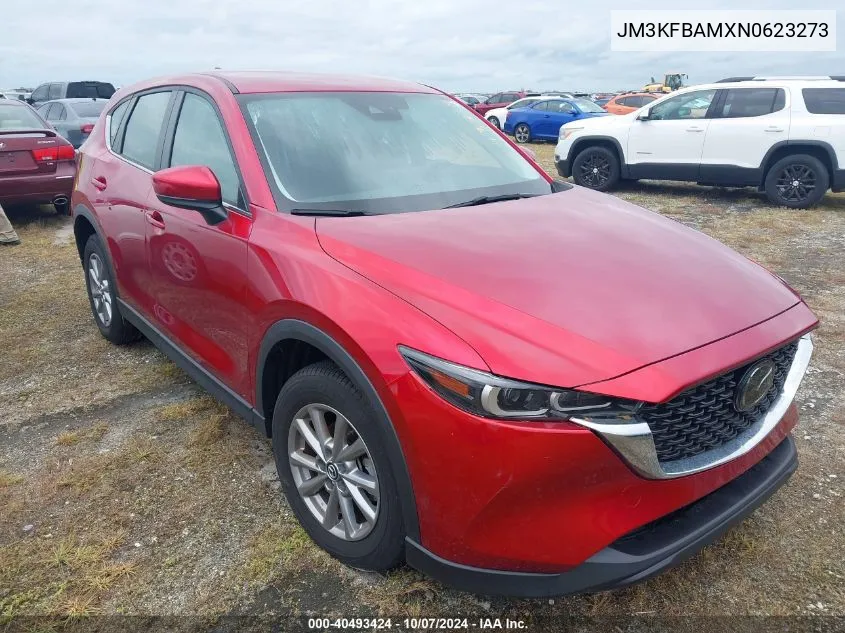 2022 Mazda Cx-5 VIN: JM3KFBAMXN0623273 Lot: 40493424