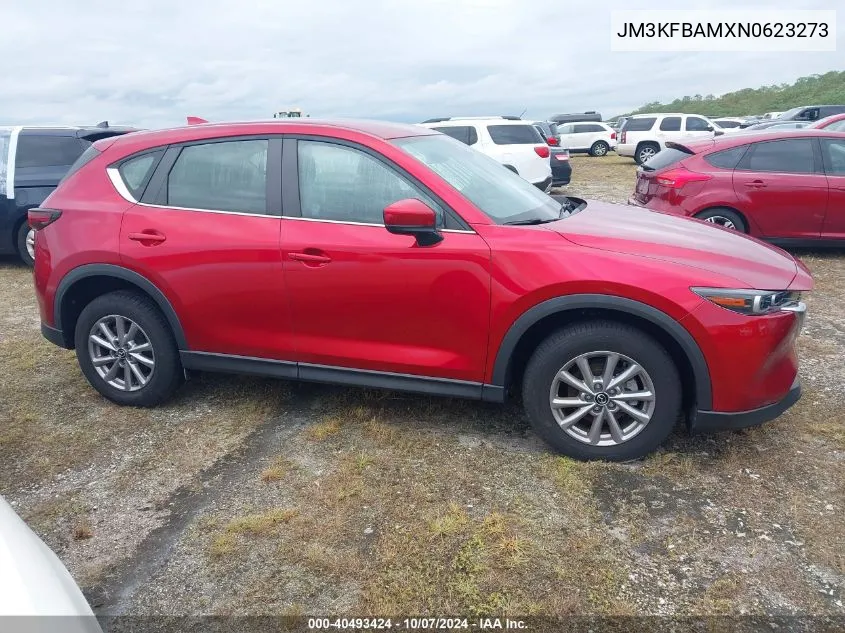 2022 Mazda Cx-5 VIN: JM3KFBAMXN0623273 Lot: 40493424