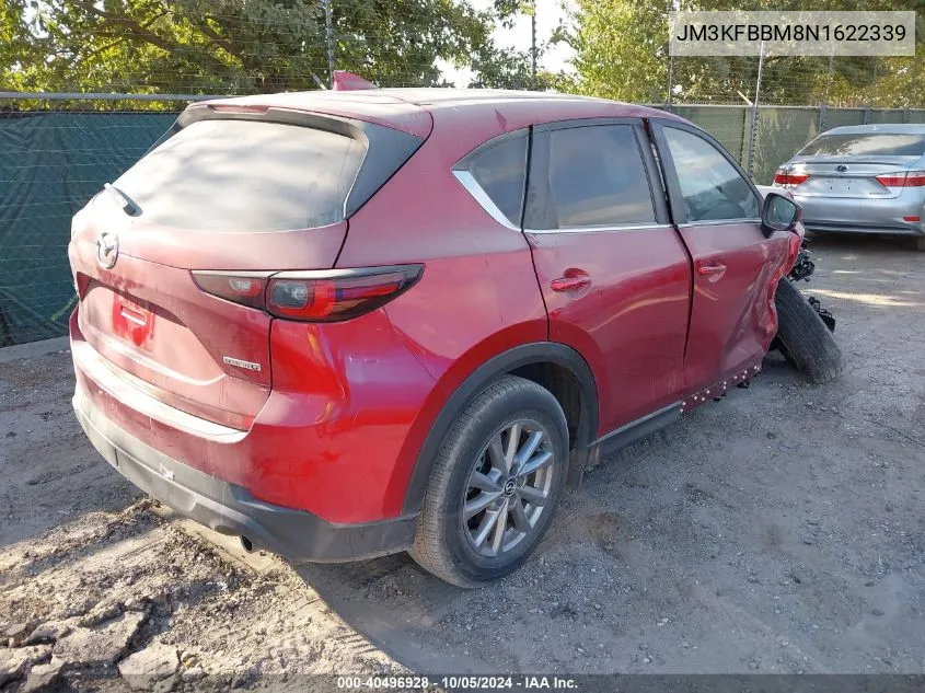 2022 Mazda Cx-5 2.5 S Select VIN: JM3KFBBM8N1622339 Lot: 40496928