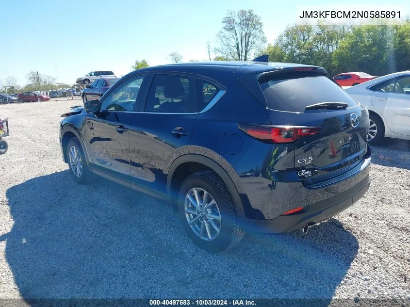 JM3KFBCM2N0585891 2022 Mazda Cx-5 2.5 S Preferred