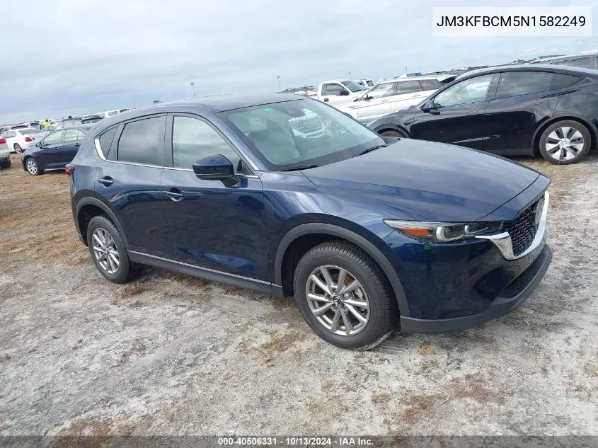 2022 Mazda Cx-5 Preferred VIN: JM3KFBCM5N1582249 Lot: 40506331