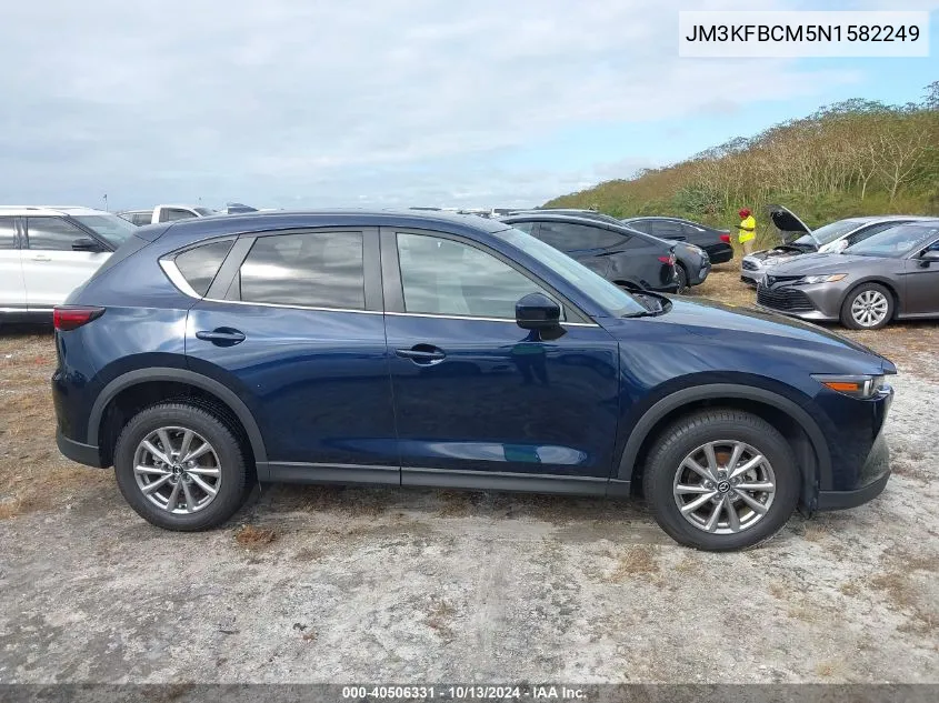 2022 Mazda Cx-5 Preferred VIN: JM3KFBCM5N1582249 Lot: 40506331