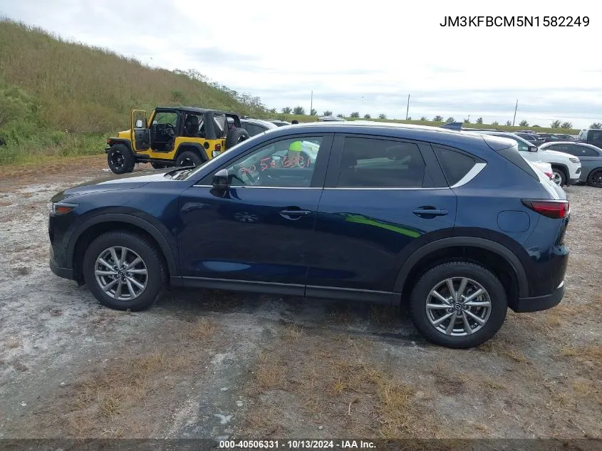 2022 Mazda Cx-5 Preferred VIN: JM3KFBCM5N1582249 Lot: 40506331