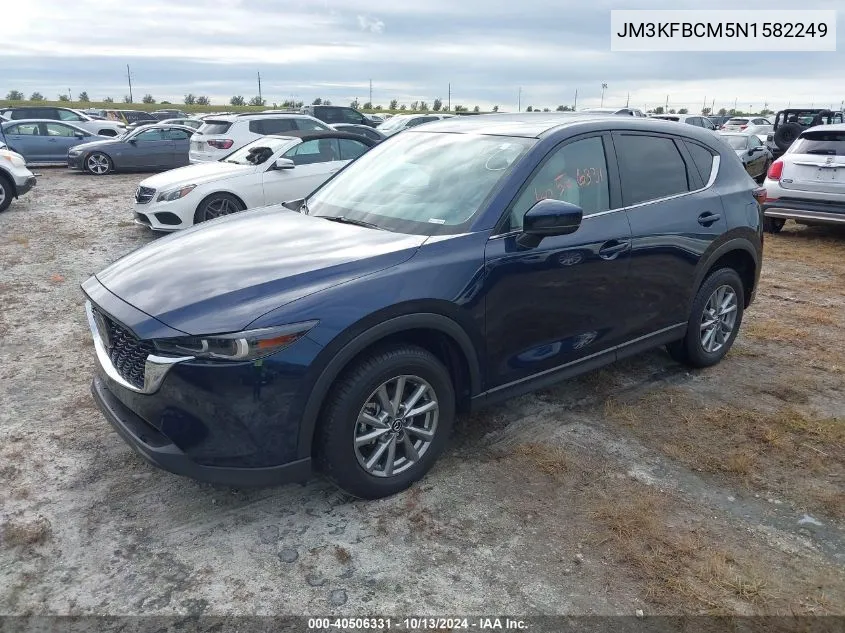 2022 Mazda Cx-5 Preferred VIN: JM3KFBCM5N1582249 Lot: 40506331