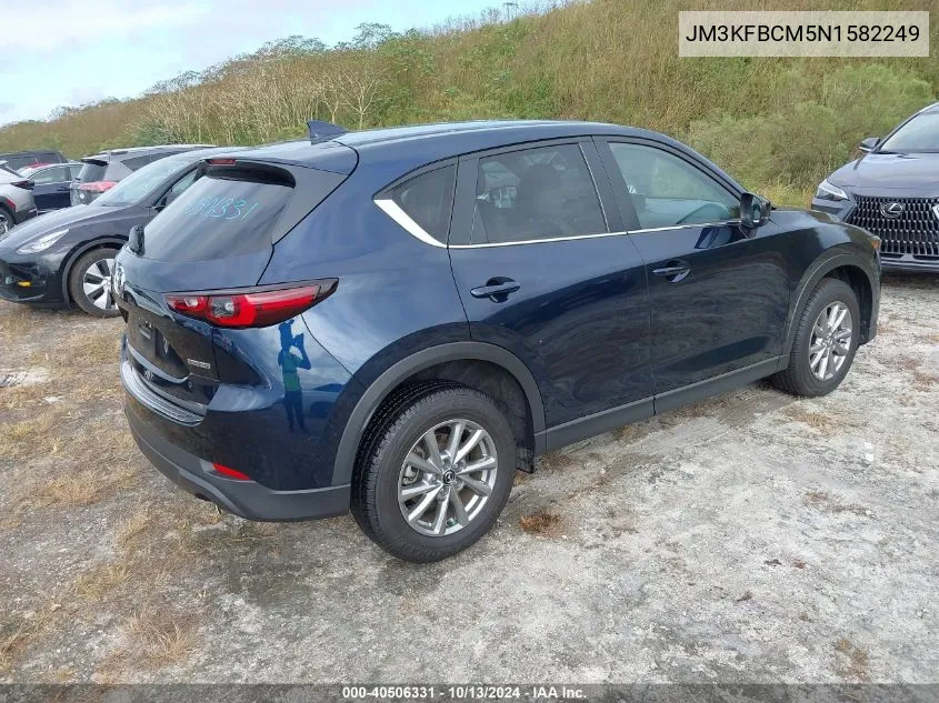 2022 Mazda Cx-5 Preferred VIN: JM3KFBCM5N1582249 Lot: 40506331