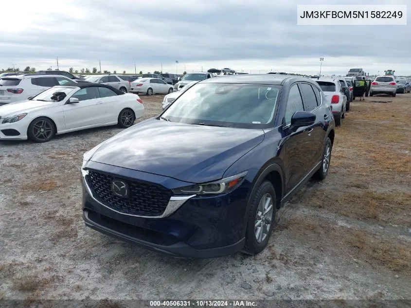 2022 Mazda Cx-5 Preferred VIN: JM3KFBCM5N1582249 Lot: 40506331