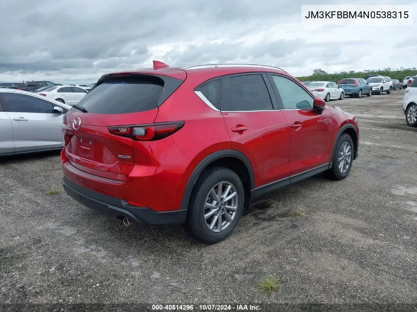 JM3KFBBM4N0538315 2022 Mazda Cx-5 2.5 S Select