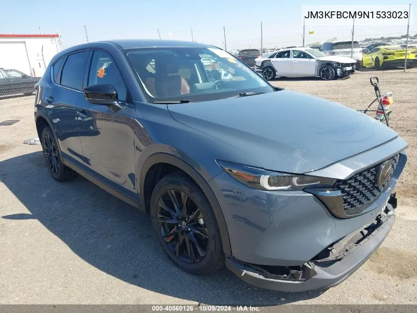 2022 Mazda Cx-5 2.5 S Carbon Edition VIN: JM3KFBCM9N1533023 Lot: 40560126