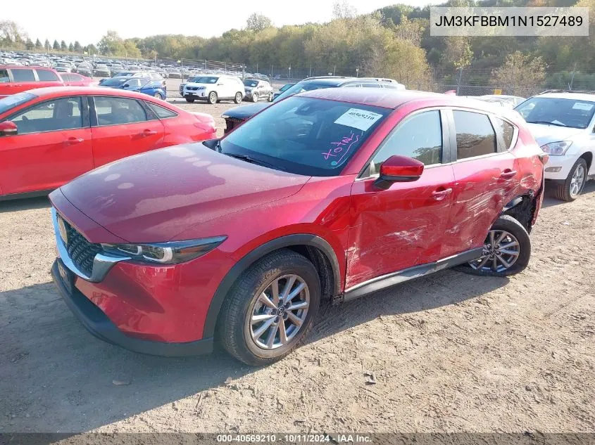 2022 Mazda Cx-5 Select VIN: JM3KFBBM1N1527489 Lot: 40569210