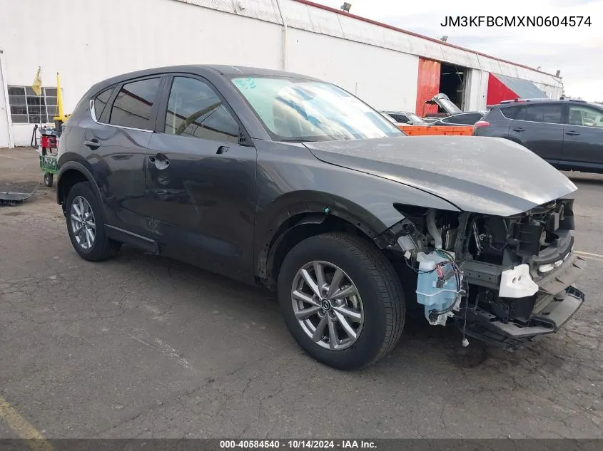 2022 Mazda Cx-5 2.5 S Preferred VIN: JM3KFBCMXN0604574 Lot: 40584540