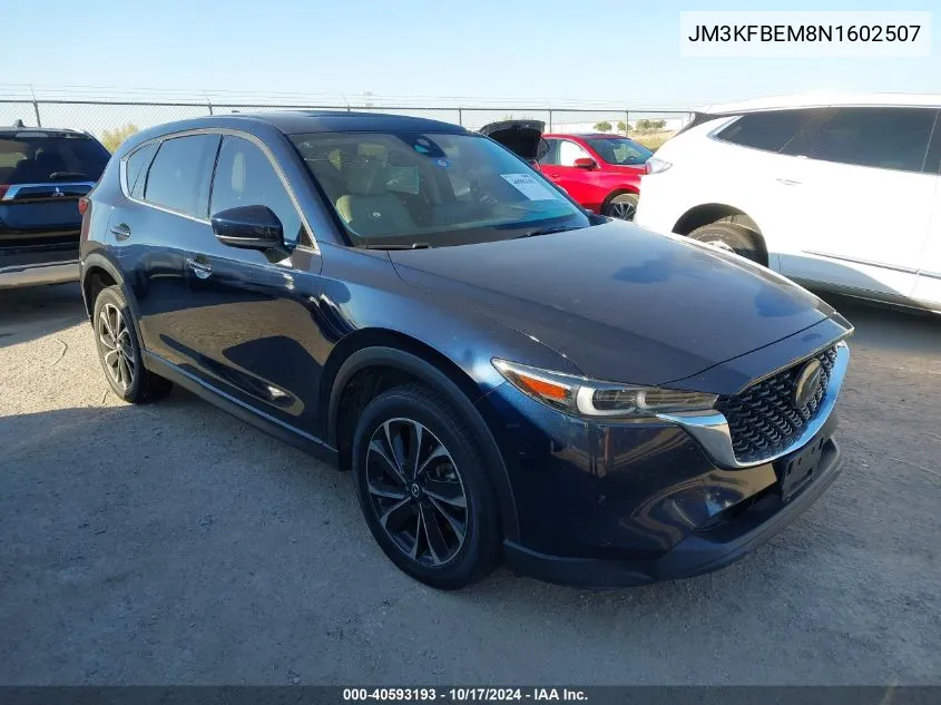 JM3KFBEM8N1602507 2022 Mazda Cx-5 2.5 S Premium Plus