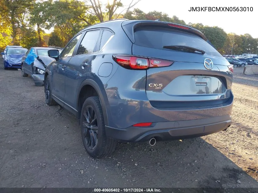 2022 Mazda Cx-5 2.5 S Carbon Edition VIN: JM3KFBCMXN0563010 Lot: 40605402