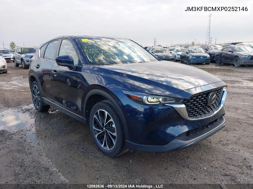 2023 Mazda Cx-5 Preferred VIN: JM3KFBCMXP0252146 Lot: 12092636