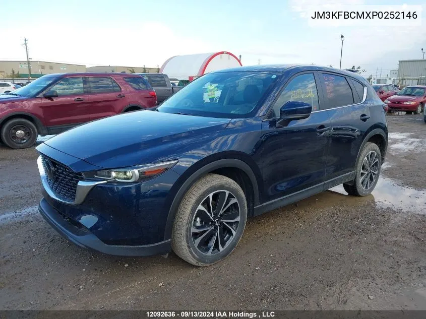 2023 Mazda Cx-5 Preferred VIN: JM3KFBCMXP0252146 Lot: 12092636