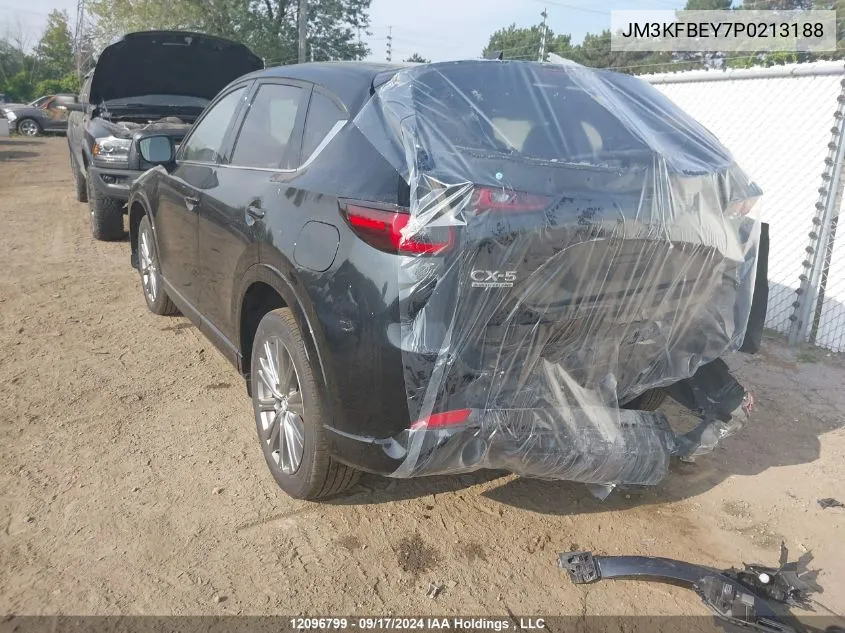 2023 Mazda Cx-5 VIN: JM3KFBEY7P0213188 Lot: 12096799