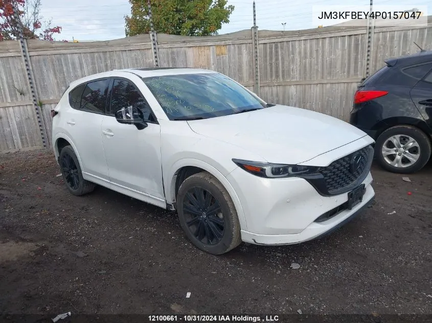 2023 Mazda Cx-5 Signature VIN: JM3KFBEY4P0157047 Lot: 12100661