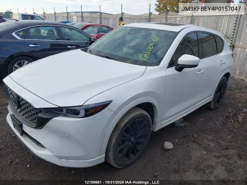 2023 Mazda Cx-5 Signature VIN: JM3KFBEY4P0157047 Lot: 12100661