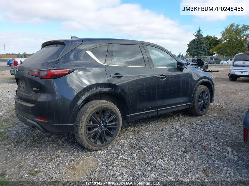 2023 Mazda Cx-5 VIN: JM3KFBDM7P0248456 Lot: 12119342