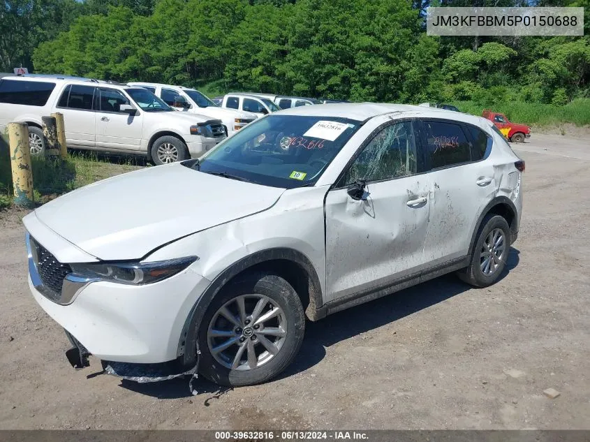 2023 Mazda Cx-5 2.5 S Select VIN: JM3KFBBM5P0150688 Lot: 39632816