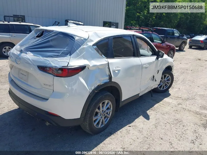 2023 Mazda Cx-5 2.5 S Select VIN: JM3KFBBM5P0150688 Lot: 39632816