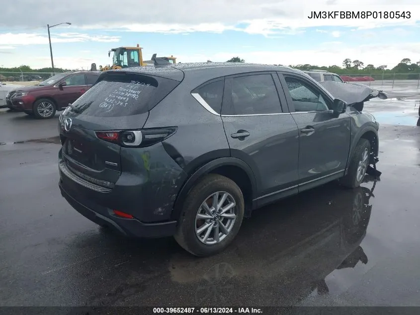 2023 Mazda Cx-5 2.5 S Select VIN: JM3KFBBM8P0180543 Lot: 39652487