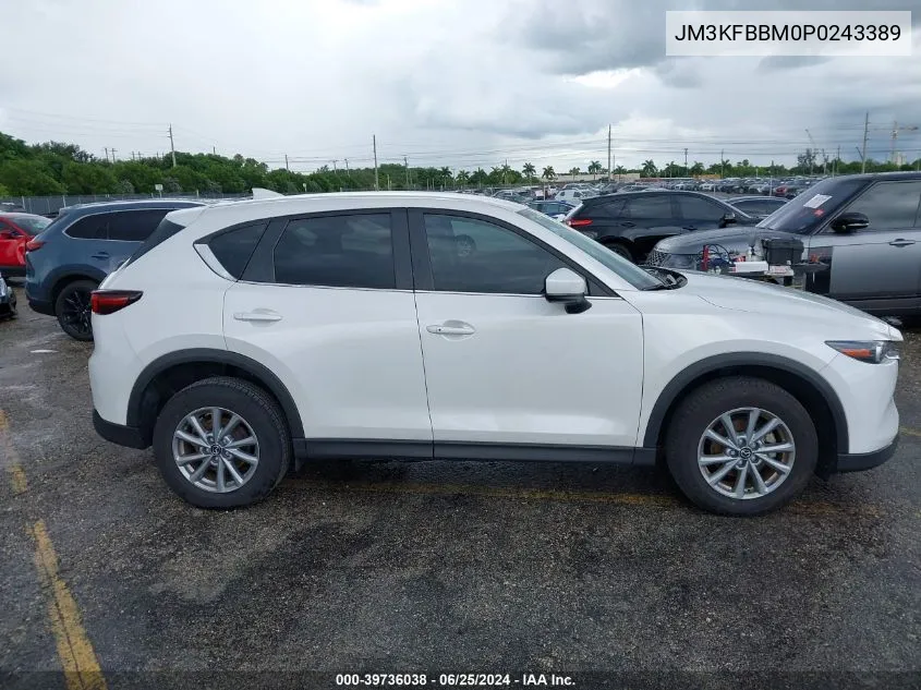 2023 Mazda Cx-5 2.5 S Select VIN: JM3KFBBM0P0243389 Lot: 39736038