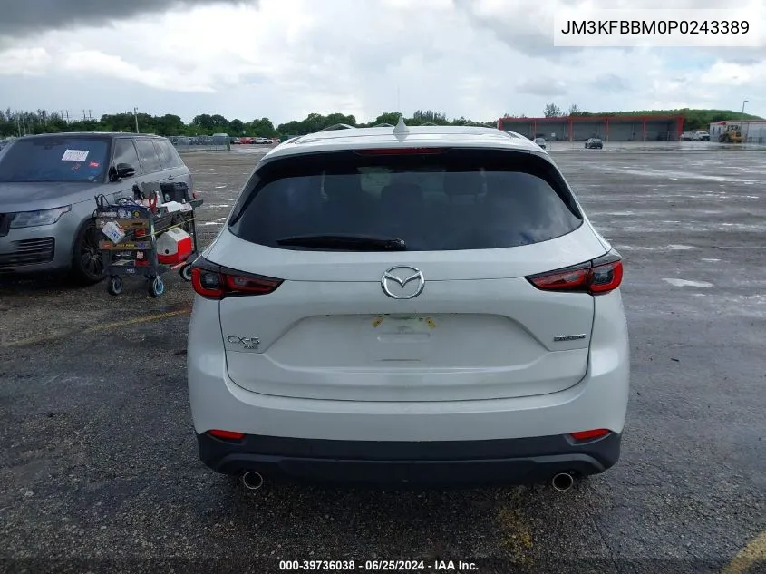 2023 Mazda Cx-5 2.5 S Select VIN: JM3KFBBM0P0243389 Lot: 39736038