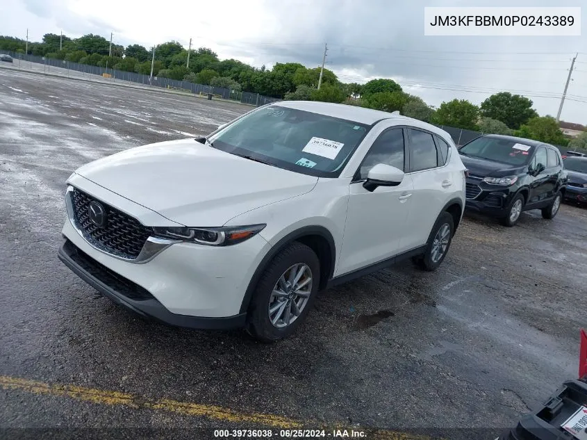 2023 Mazda Cx-5 2.5 S Select VIN: JM3KFBBM0P0243389 Lot: 39736038