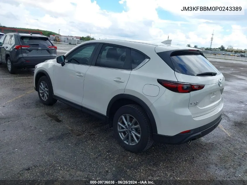 2023 Mazda Cx-5 2.5 S Select VIN: JM3KFBBM0P0243389 Lot: 39736038