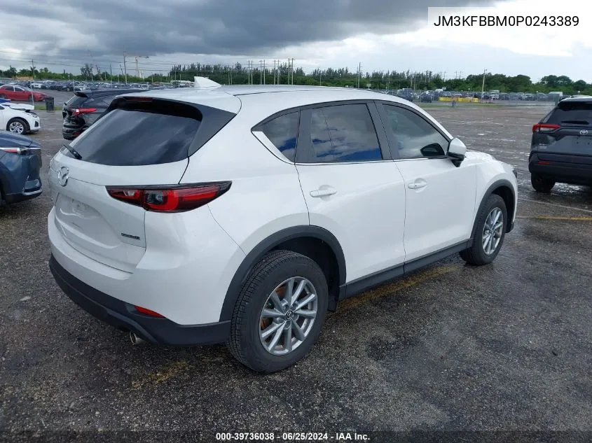 2023 Mazda Cx-5 2.5 S Select VIN: JM3KFBBM0P0243389 Lot: 39736038