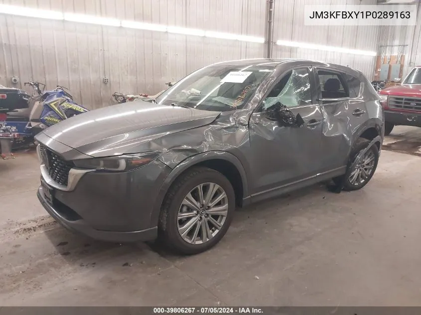 2023 Mazda Cx-5 2.5 Turbo Signature VIN: JM3KFBXY1P0289163 Lot: 39806267