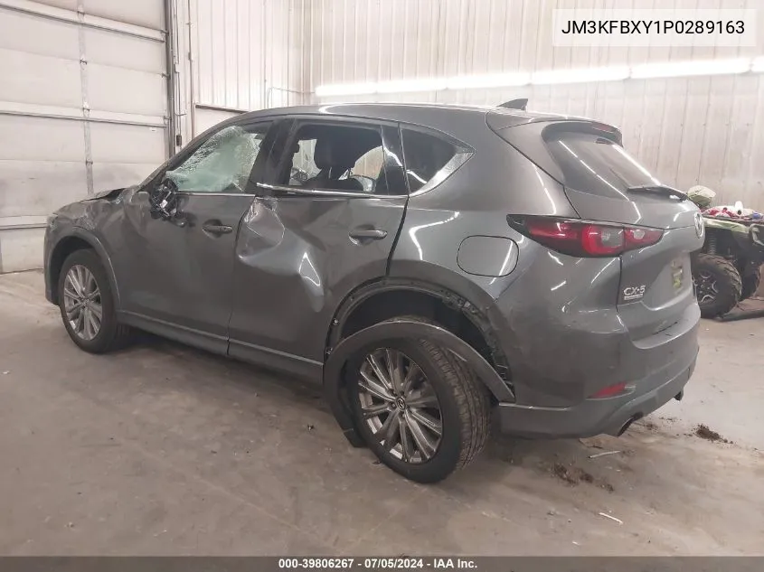 2023 Mazda Cx-5 2.5 Turbo Signature VIN: JM3KFBXY1P0289163 Lot: 39806267