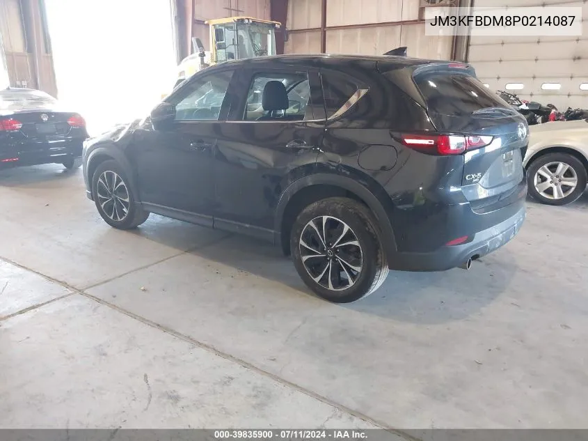 2023 Mazda Cx-5 2.5 S Premium VIN: JM3KFBDM8P0214087 Lot: 39835900