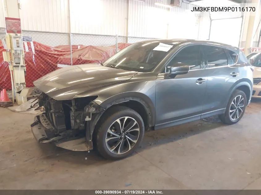 2023 Mazda Cx-5 2.5 S Premium VIN: JM3KFBDM9P0116170 Lot: 39890934