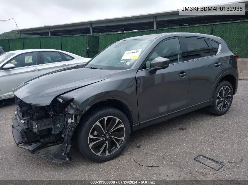 2023 Mazda Cx-5 2.5 S Premium VIN: JM3KFBDM4P0132938 Lot: 39900838