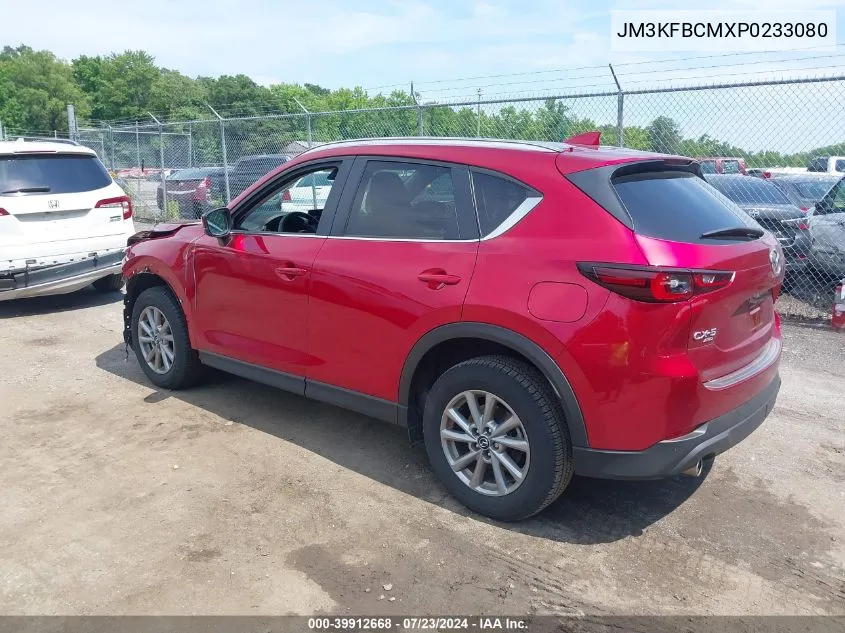 2023 Mazda Cx-5 2.5 S Preferred VIN: JM3KFBCMXP0233080 Lot: 39912668