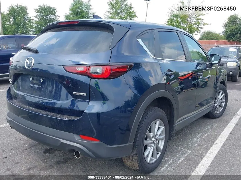 2023 Mazda Cx-5 2.5 S Select VIN: JM3KFBBM3P0268450 Lot: 39999401