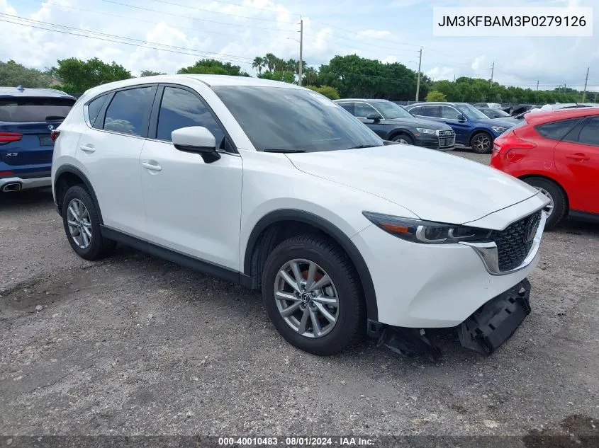 2023 Mazda Cx-5 2.5 S VIN: JM3KFBAM3P0279126 Lot: 40010483