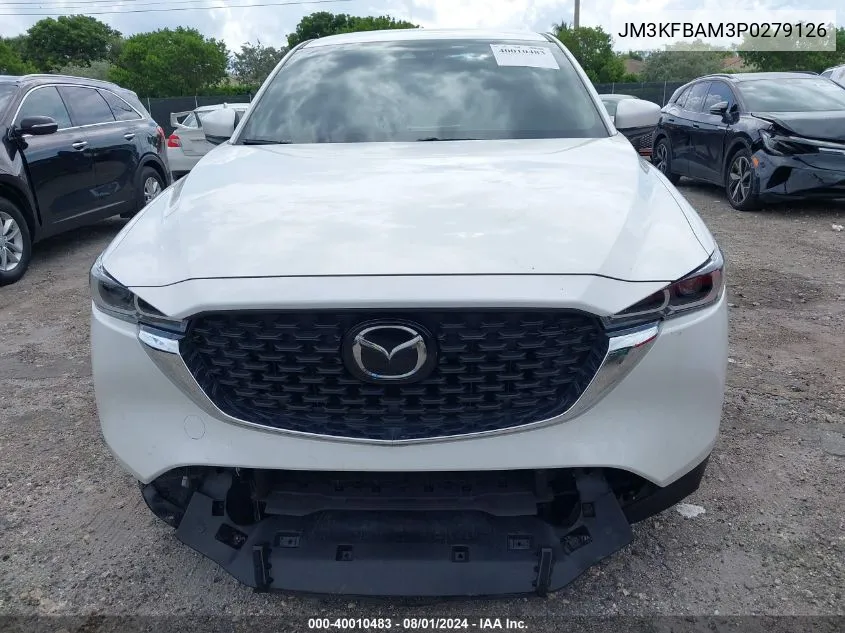 2023 Mazda Cx-5 2.5 S VIN: JM3KFBAM3P0279126 Lot: 40010483