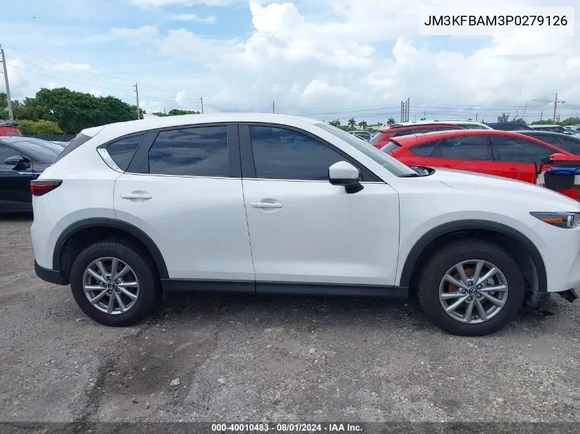 2023 Mazda Cx-5 2.5 S VIN: JM3KFBAM3P0279126 Lot: 40010483