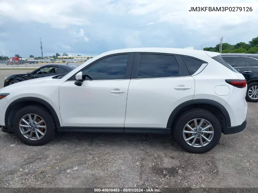 2023 Mazda Cx-5 2.5 S VIN: JM3KFBAM3P0279126 Lot: 40010483