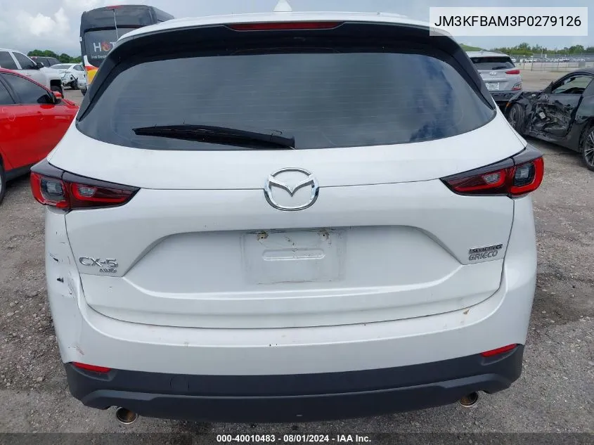 2023 Mazda Cx-5 2.5 S VIN: JM3KFBAM3P0279126 Lot: 40010483