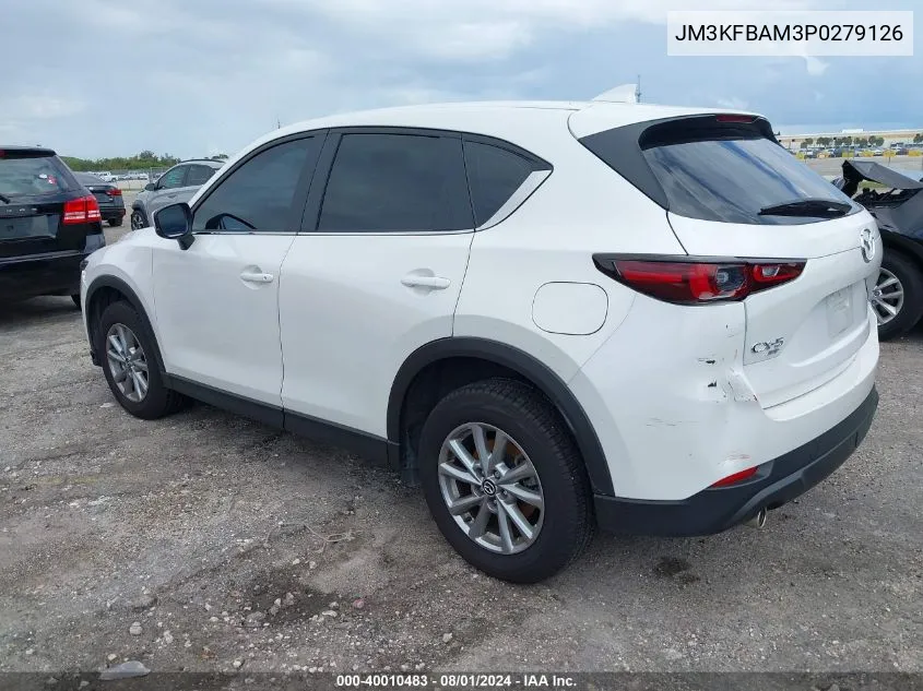 2023 Mazda Cx-5 2.5 S VIN: JM3KFBAM3P0279126 Lot: 40010483