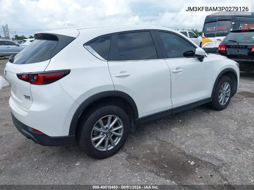 2023 Mazda Cx-5 2.5 S VIN: JM3KFBAM3P0279126 Lot: 40010483